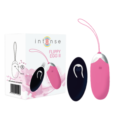 INTENSE – FLIPPY II HUEVO RECARGABLE REMOTO ROSA
