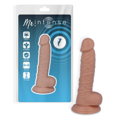 MR INTENSE – 7 PENE REALÍSTICO 17.1 CM -O- 2.9 CM