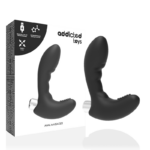 ADDICTED TOYS – VIBRADOR PROSTÁTICO RECARGABLE MODEL 4 – NEGRO
