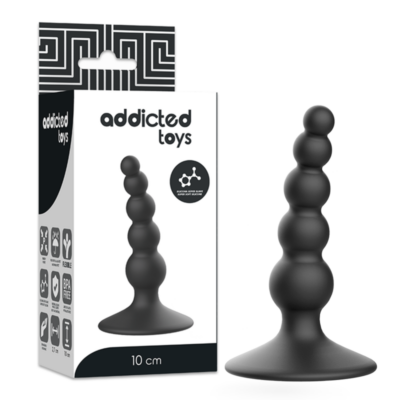 ADDICTED TOYS – ANAL SEXUAL PLUG 10 CM NEGRO