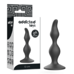 ADDICTED TOYS – ANAL SEXUAL PLUG 12 CM NEGRO