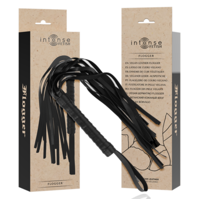 INTENSE – FETISH LÁTIGO DE CUERO VEGANO