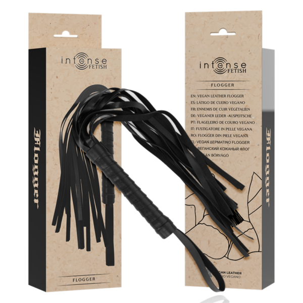 INTENSE – FETISH LÁTIGO DE CUERO VEGANO