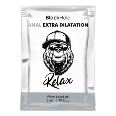 BLACK HOLE – GEL BASE AGUA DILATACIÓN ANAL 6 ML MONODOSIS