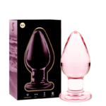 NEBULA SERIES BY IBIZA – MODELO 3 PLUG CRISTAL ROSA 11 CM -O- 5 CM