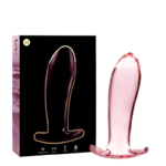 NEBULA SERIES BY IBIZA – MODELO 5 PLUG CRISTAL ROSA 12.5 CM -O- 3.5 CM