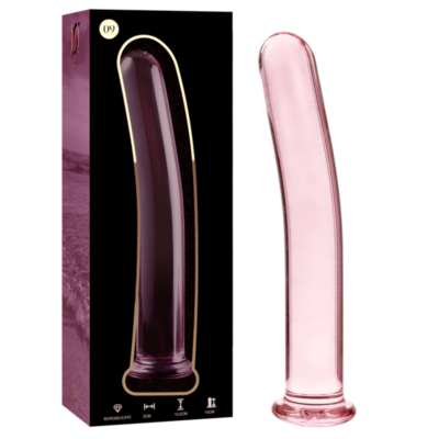 NEBULA SERIES BY IBIZA – MODELO 9 DILDO CRISTAL ROSA 15.5 CM -O- 2.5 CM