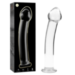 NEBULA SERIES BY IBIZA – MODELO 11 DILDO CRISTAL TRANSPARENTE 16 CM -O- 3 CM