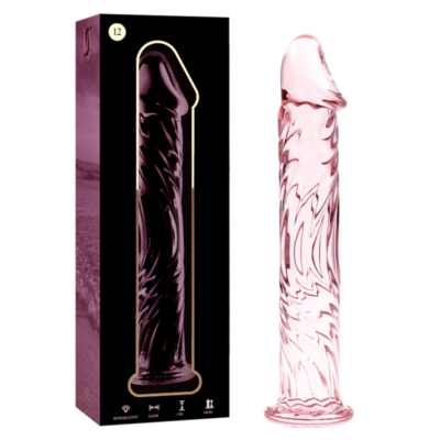 NEBULA SERIES BY IBIZA – MODELO 12 DILDO CRISTAL ROSA 17 CM -O- 3.5 CM