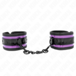 KINK – MUÑEQUERAS NEOPRENO LILA AJUSTABLE 21-28 CM X 5 CM