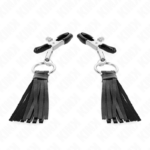 KINK – PINZAS PARA PEZONES CON BORLAS DE POLIPIEL 6 CM
