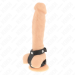KINK – ANILLO PENE DOBLE POLIPIEL AJUSTABLE