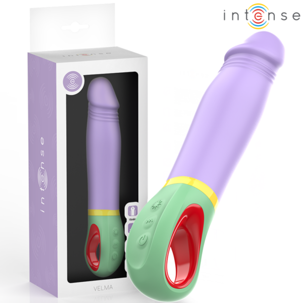 INTENSE – VELMA VIBRADOR CLÁSICO MORADO