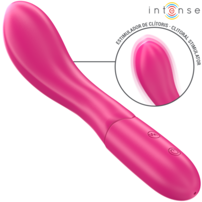 INTENSE – LISETTE VIBRADOR 19 CM FLEXIBLE 10 VIBRACIONES ROSA