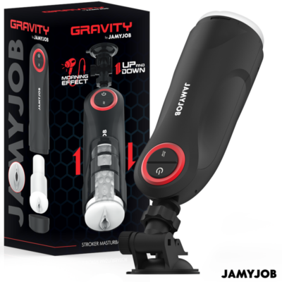 JAMYJOB – GRAVITY MASTURBADOR VAGINA AUTOMÁTICO 5 MODOS DE EMPUJE Y EFECTO SONIDO