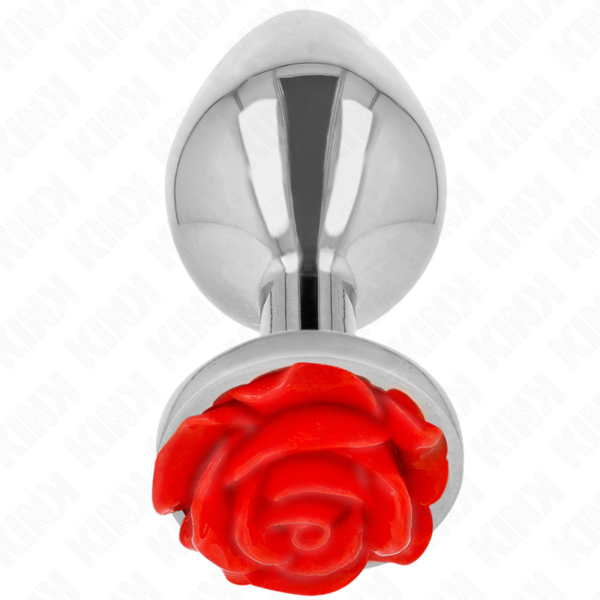 KINK – PLUG ANAL ROSA ROJA TALLA L