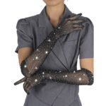SUBBLIME – 957469 GUANTES TRANSPARENTES CON BRILLO NEGRO S/M