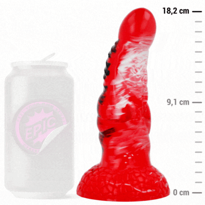 EPIC – AGNIS DILDO FUEGO CARMESÍ