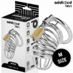 ADDICTED TOYS LOCKED – IRON CELL JAULA PARA PENE DE METAL TALLA M