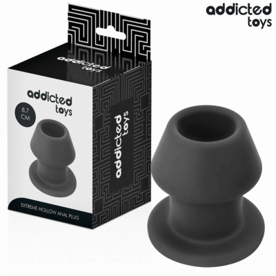 ADDICTED TOYS – PLUG ANAL HUECO EXTREM SILICONA TALLA M 8,7 CM