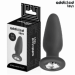 ADDICTED TOYS – PLUG ANAL CON JOYA SILICONA TALLA S 8,8 CM