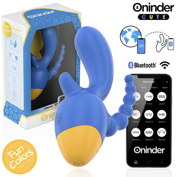 ONINDER CUTE – LOVE 3 SOME TRIPLE VIBRADOR – APP MUNDIAL GRATUITA
