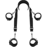 FETISH SUBMISSIVE – POSICIÓN MASTER CON 4 ESPOSAS CON FORRO DE NEOPRENO