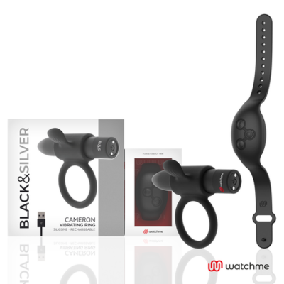 BLACK&SILVER – CAMERON CONTROL REMOTO COCKRING WATCHME