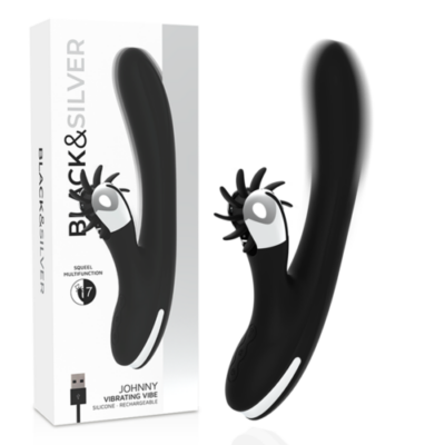 BLACK&SILVER – BUNNY JOHNNY VIBRATING VIBE