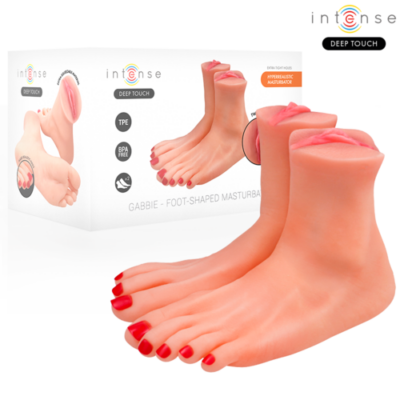 INTENSE DEEP TOUCH – GABBIE MASTUBADOR DE DOS PIEZAS EN FORMA DE PIE