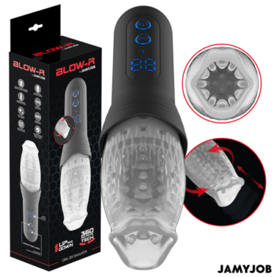 JAMYJOB – BLOW-R MASTURBADOR CON THRUSTING Y ROTACIÓN