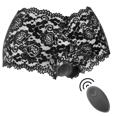 BLACK&SILVER – ZARA ESTIMULADOR CONTROL REMOTO CON PANTY GRATIS